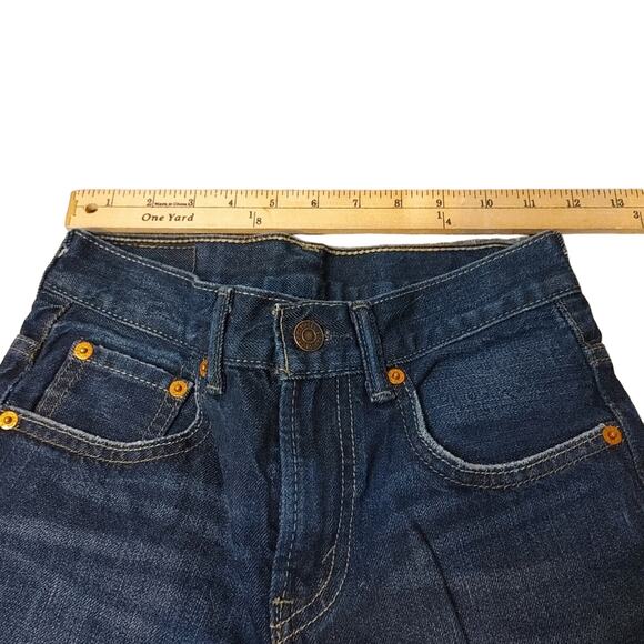 Levi's Straus 527 Boot Cut Dark Wash Cotton Waist 25 Length 25 - Picture 5 of 14